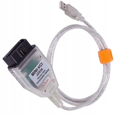 INTERFEJS07 кабель диагностический usb mini - vci j2534 obd2 toyota