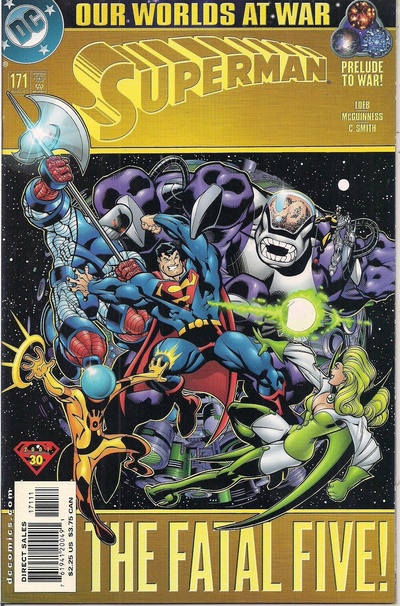 DC SUPERMAN KOMIKS 171/2001 j.ang E4