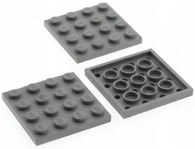 15054a LEGO 3031 4243831 płytk 4x4 c.szary DB 3szt