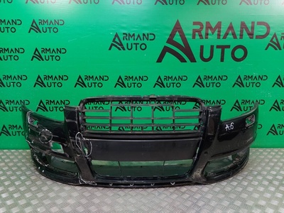 4F0807105AAGRU Бампер Audi A6 3 C6 2008-2011 , 4F0807437A
