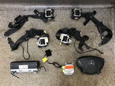 A2118209485 w211 комплект под wypadek ремни подушка модуль airbag