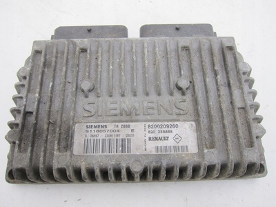 S118057004E блок управления 8200209260 renault