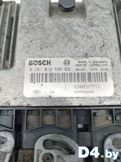 0281012588 Блок управления двигателем Renault Laguna 2005