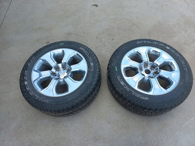Додж ram 19 - колёса 275 / 55r20 falken wildpeak а / т