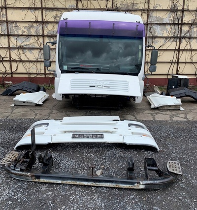 Man tga 410 кабина в сборе xxl капот лампы