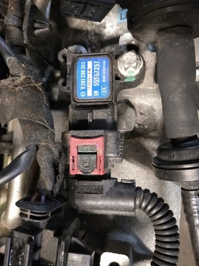 Датчик давления astra 4 j 1.6 турбина a16 let