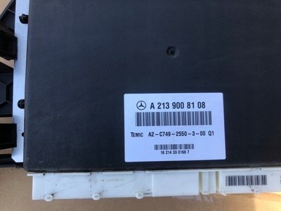 A2139008108 мерседес w213 модуль airmatic
