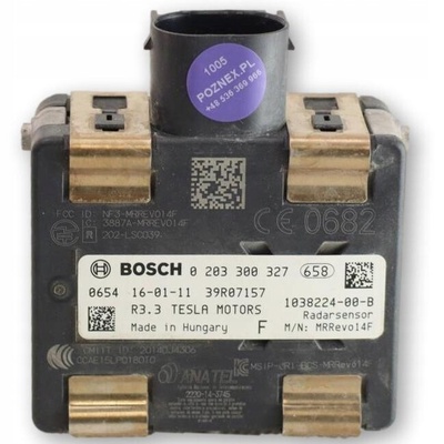 103822400B тесла x s радар distronik autopilot 1038224 - 00 - b