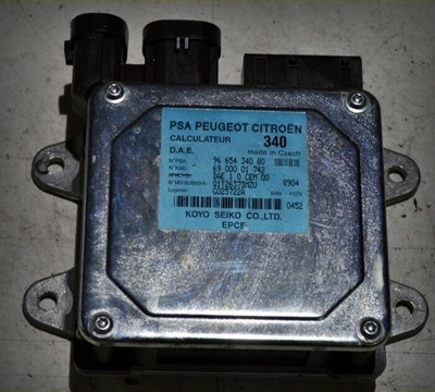 Citroen peugeot блок управления 9665434080