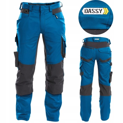 809472442 spodnie рабочие dassy dynax 48 синяя