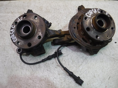 24406723 Кулак поворотный передний Opel Corsa C рестайлинг (2003—2006) C 2004 , 24406724, 13154317, 13154318