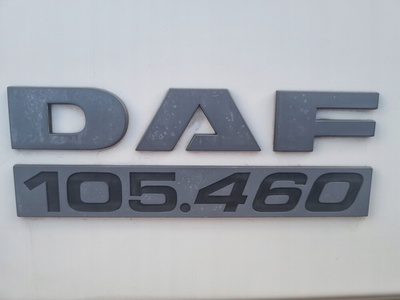 11113232 эмблема значек логотип дверь daf xf 105 460