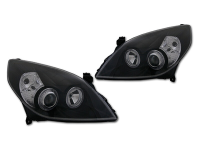 LPOP66 фара opel vectra c signum 05 кольца ангельские глазки