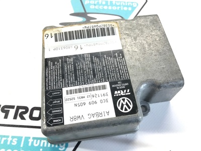 3C0909605N блок управления аирбаг Volkswagen Passat B6 2005, 2006, 2007, 2008, 2009, 2010
