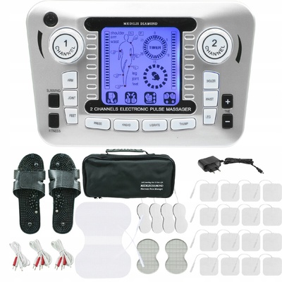AS9798S elektrostymulator tens uśmierza ból - мощный комплект