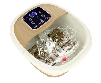 0682895058566 masażer водный для стопы инфракрасный 500w жк 8rolek