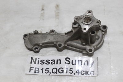 210104M525 Насос водяной (помпа) Nissan Sunny FB15 2000 21010-4M525