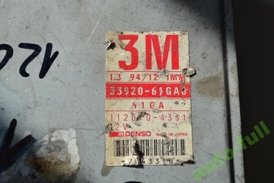 Suzuki baleno блок управления 3m 33920 - 61ga0 1 , 3 1mm
