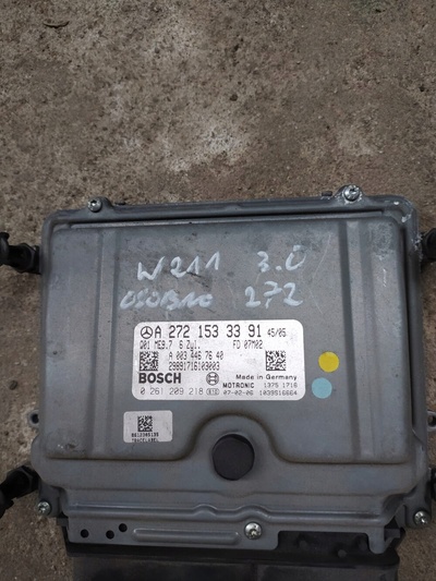 A2721533391 блок управления двигателя мерседес w211 3.0 v6