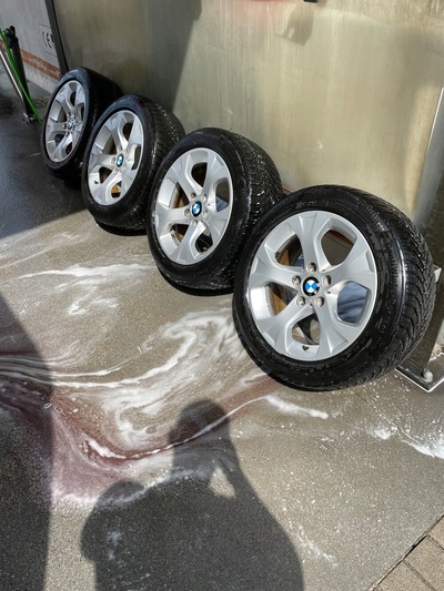 Алюминиевые колёсные диски колёса 225 / 50 / 17 x1 e84 зима et34