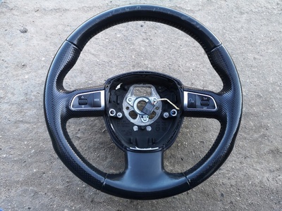 8R0419091FTNA audi a3 8p рестайлинг руль кожа 3 спицевый