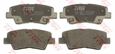 GDB3537 trw тормозные колодки задние hyundai i30 kia ceed pro ceed