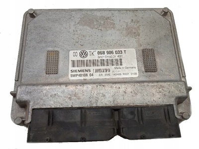 06B906033T блок управления двигателя volkswagen passat 1.9 d