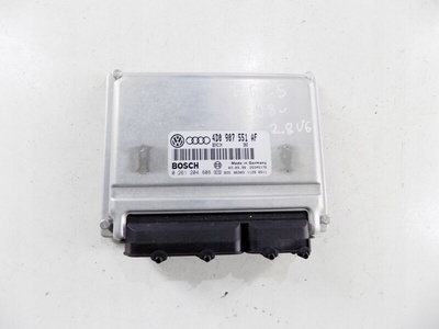 4D0907551AF audi a6 c5 1998 год 2.8 v6 водорослей модуль блок управления двигателя