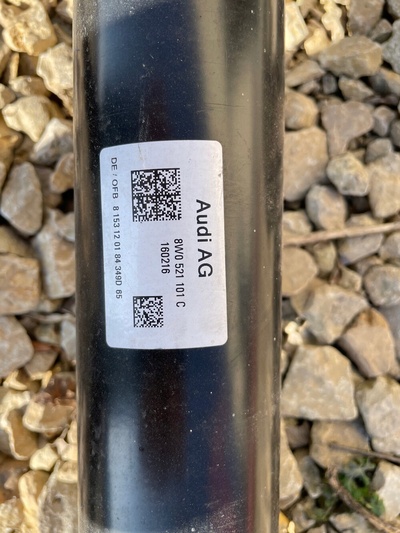 8W0521101C вал карданный audi