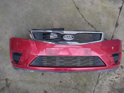 865101H500 kia ceed рестайлинг 2009 - 2012 бампер передняя поврежденный