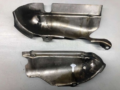 078129597M Защита (экран) выпускного коллектора Audi A4 B5 1997 , 078129596A