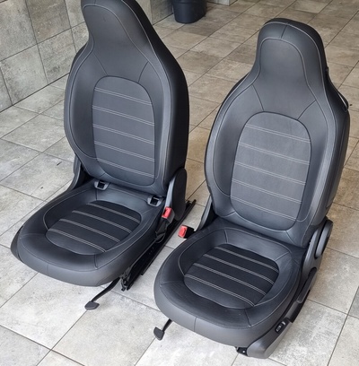 Smart fortwo 453 - кресла кожаные подогрев