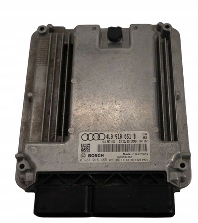 4L0910051B экю комп блок управления audi q7 0281016465