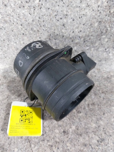 0281002461 Расходомер воздуха BOSCH VW TOURAN , SHARAN , T5 , A A3 , A4 B6 , B7 , S OCTAVIA , SUPERB. Volkswagen Touran 2005 ,074906461B