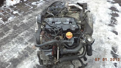 F9Q870 Двигатель Renault Megane 2 поколение [рестайлинг] 2011 1.9 дизель DCi