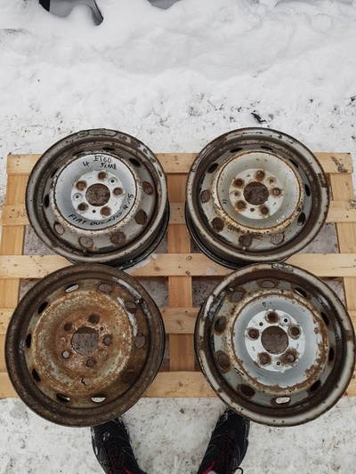 1011030 колёсные диски штампованные fiat ducato jumper 15 5x118 et68 4