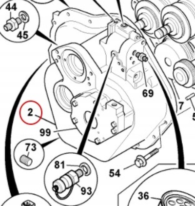 30450 корпус кпп зарядное устройство jcb 459 /