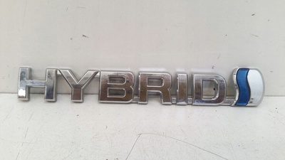 Эмблема toyota corolla 2018 hybrid