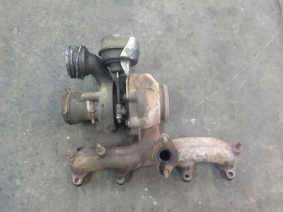 038253014H volkswagen t5 1.9 tdi axb axc турбина турбокомпрессор 014h
