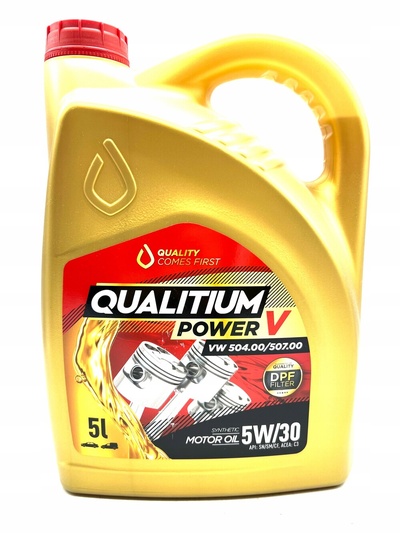 OL220 масляный syntetyczny qualitium power v 5w / 30 5 л 5w - 30