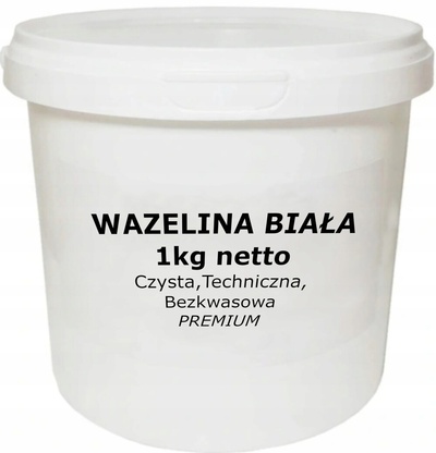 Wazelina техническая bezkwasowa белый премиум 1kg