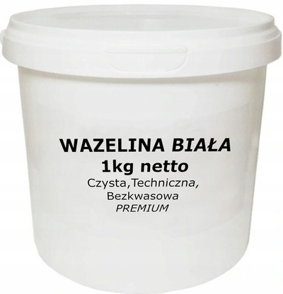 wazelina техническая bezkwasowa белый премиум 1kg