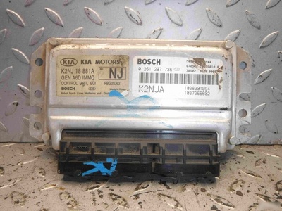 0K2NJ18881A Блок управления двигателем Kia Spectra I рестайлинг 2 (2004—2011)