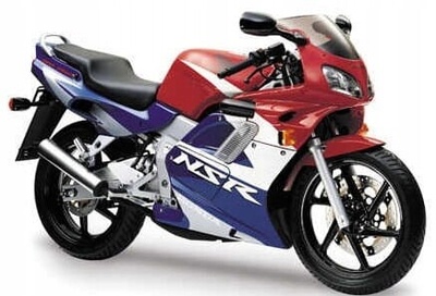 naklejki fooqs motocykl honda nsr 125r 2001 - 2002