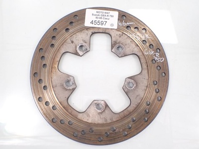 Диск тормозной задняя 4 , 6mm suzuki gsx - r 750 в 93 -