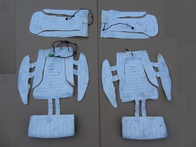 4L09635554L0963557 коврик нагрева сиденья комплект audi q7 4l