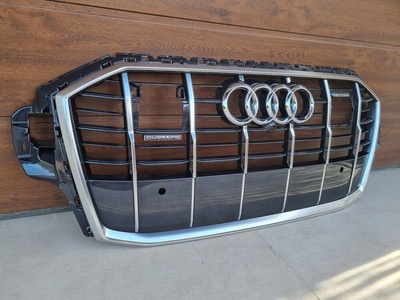 4M0853651AJ решетка audi q7 4m0 рестайлинг радар камера передняя решетка радиатора