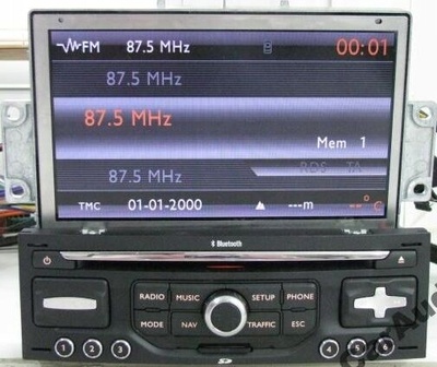 Навигация citroen c5 rneg мы way комплект ru меню