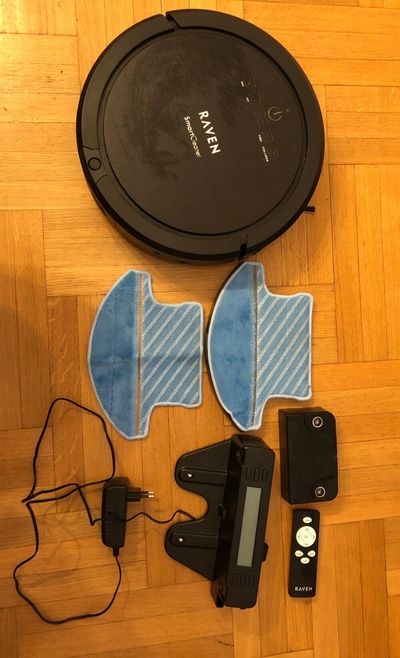 Пылесос автоматический raven eoa001 smartcleaner