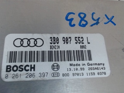 3b0907552l блок управления двс Audi A6 (C5) (1997 - 2004) 1998